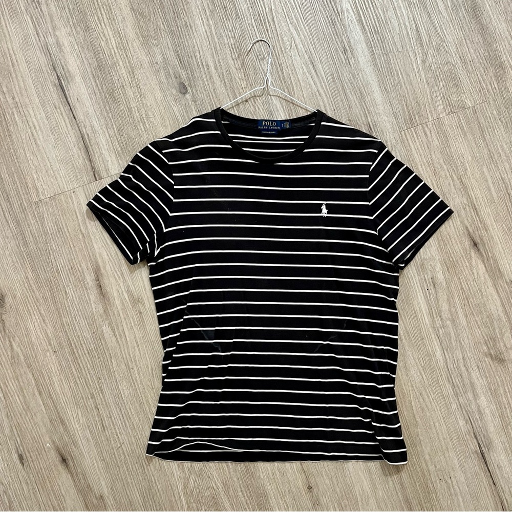 Polo Ralph Lauren Black Striped T-Shirt
